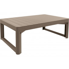 Стол Keter Lyon rattan table капучино 232296