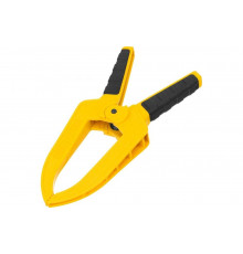 Струбцина Denzel клещеобразная, удлиненная 75x110 мм двухкомпонентные рукоятки 20790