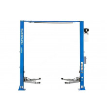 Подъемник NORDBERG 380 V, 2х стоечный, 4 т, с верхней синхронизацией, H 3,6 м, с электростопорами, синий N4120HE-4B_380