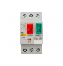 Автоматический выключатель защиты двигателя IEK ПРК 32-4 In4A Ir2.5-4A Ue 660В DMS11-004