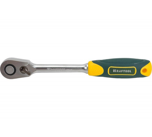 KRAFTOOL 1/2", 60 зубцов, Cr-V сталь, трещотка для торцовых головок 27794-1/2_z02