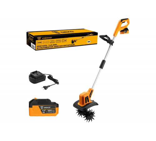 DEKO DKET20V: инновационный аккумуляторный культиватор