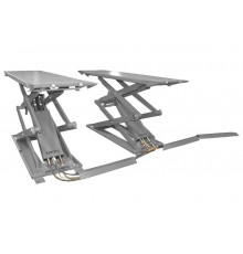 Ножничный подъемник короткий г/п 3000 кг. напольный KRAFTWELL KRW3FS/220