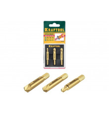 Набор экстракторов поврежденного крепежа KRAFTOOL 3 шт 26770-H3