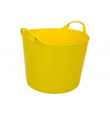 Гибкое сверхпрочное ведро СИБРТЕХ 40л, желтое 67507