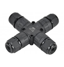 Коннектор кабельный герметичный IEK wtp-108 3 pin ip68 UWC10-X-024-3-68