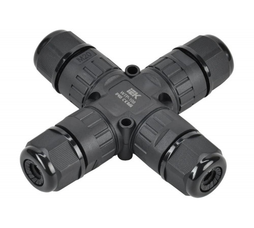 Коннектор кабельный герметичный IEK wtp-108 3 pin ip68 UWC10-X-024-3-68