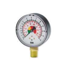 Манометр воздушный (D-63 Rad 1/4) 740 1/4 GAV 16464