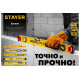 STAYER 600 мм, 3 глазка, точность 0.5 мм/м, уровень магнитный PRO STABIL MAGNET 3480-060