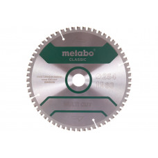 Диск пильный Multi Cut Classic (254x30 мм; 60Z; FZ/TZ 5neg; блистер) Metabo 628666000