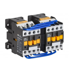 Контактор IEK кми-11830 реверс 18а 230в/ас3 2но KKM13-018-230-20-1