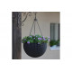 Подвесное кашпо Keter Rattan Style Hanging графит 229545