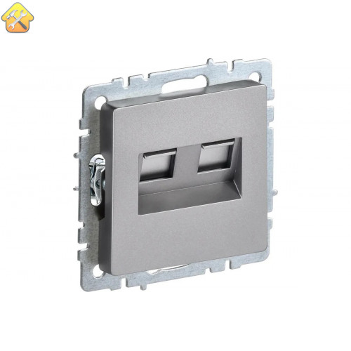 IEK Brite RJ45 Double Computer Socket