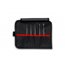 Набор пинцетов Knipex углепластиковых ESD, 5 пр. KN-920005ESD