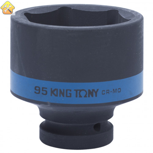 Головка торцевая ударная шестигранная 1", 95 мм KING TONY 853595M