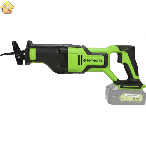 Аккумуляторная сабельная пила Greenworks GD24RS 1200407