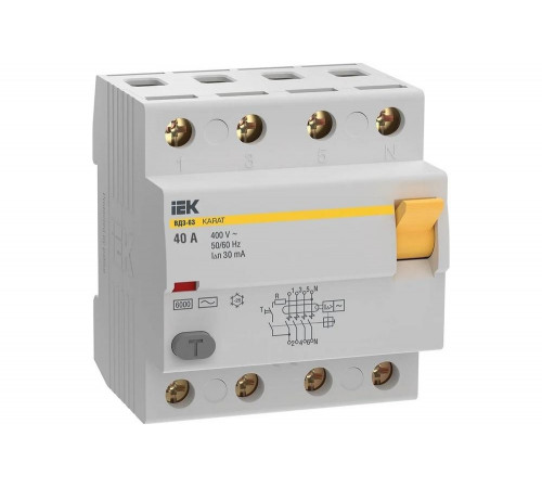 Узо IEK karat 0.403, 87мм,  87мм,  80мм, Арт. MDV20-4-040-030