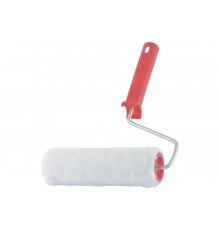 Валик в сборе 250мм, D 48мм, D ручки 6мм, крепление шплинтом СИБРТЕХ Искусственный мех 80154