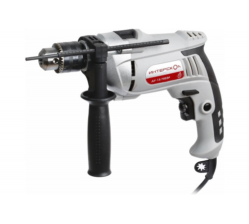 Ударная дрель ИНТЕРСКОЛ ДУ-13/750ЭР 546.1.0.00