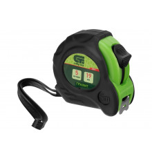 Рулетка СИБРТЕХ Графит обрезиненный корпус, амортизатор, 5 м, 19 мм 32531