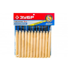 Резцы фигурные профессиональные Эксперт 12 шт Зубр 18375-h12