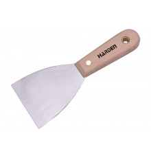 Шпательная лопатка HARDEN стальная с деревянной рукоятью, 50мм 620207