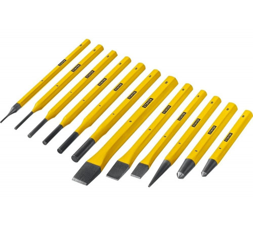 STAYER 12 шт, набор зубил и кернеров HERCULES 21077-H12