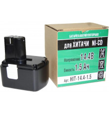 Аккумулятор Ni-CD (14.4V, 1.5 AН) для Hitachi DS14DVF3 P.I.T. Hit-14,4-1,5