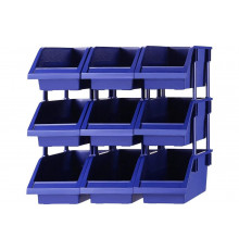 Универсальный органайзер из 9 ящиков DKTB46 (1 ящик -25*15*12 см) DEKO 065-0859