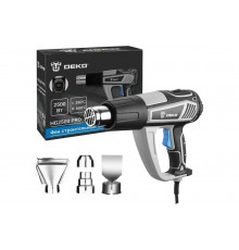 Строительный фен DEKO HG2500 PRO 2500 Вт, с LCD дисплеем 063-4336