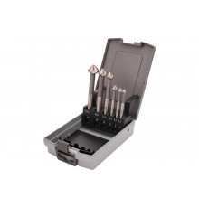 Набор зенковок удлиненных 90 градусов 6.3-20.5 мм, HSS-G, 6 шт RUKO 102158RO