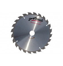 Диск пильный по дереву (250х50 мм; 24T; б/рез) АТАКА 8078880