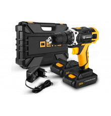 Аккумуляторная дрель-шуруповерт DEKO + набор 63 инструментов в кейсе DKCD20FU-Li 2х1.5 Ач, 20 В, 63 инструмента для дома 063-4103