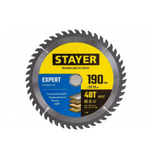 Диск пильный по дереву Точный рез (190x20/16 мм; 48T) Stayer 3682-190-20-48_z01
