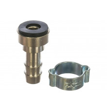 Переходник байонет на елочку 8 мм с обжимным кольцом 11x13 мм FUBAG 180401