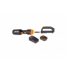 Аккумуляторная бесщеточная воздуходувка WORX 20 В, 4 А*ч WG543E