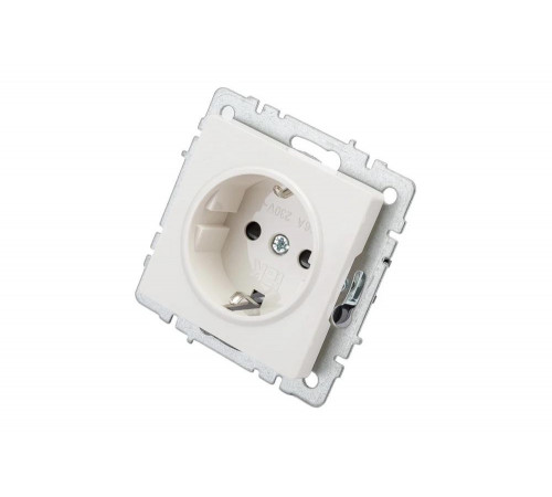 IEK Brite розетка рс14-1-0-брб
