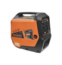 Бензиновый генератор CARVER PPG- 2000I инверторный 1,8/2,0 кВт, 220/12В, бак 4 л, 2 розетки 01.020.00022