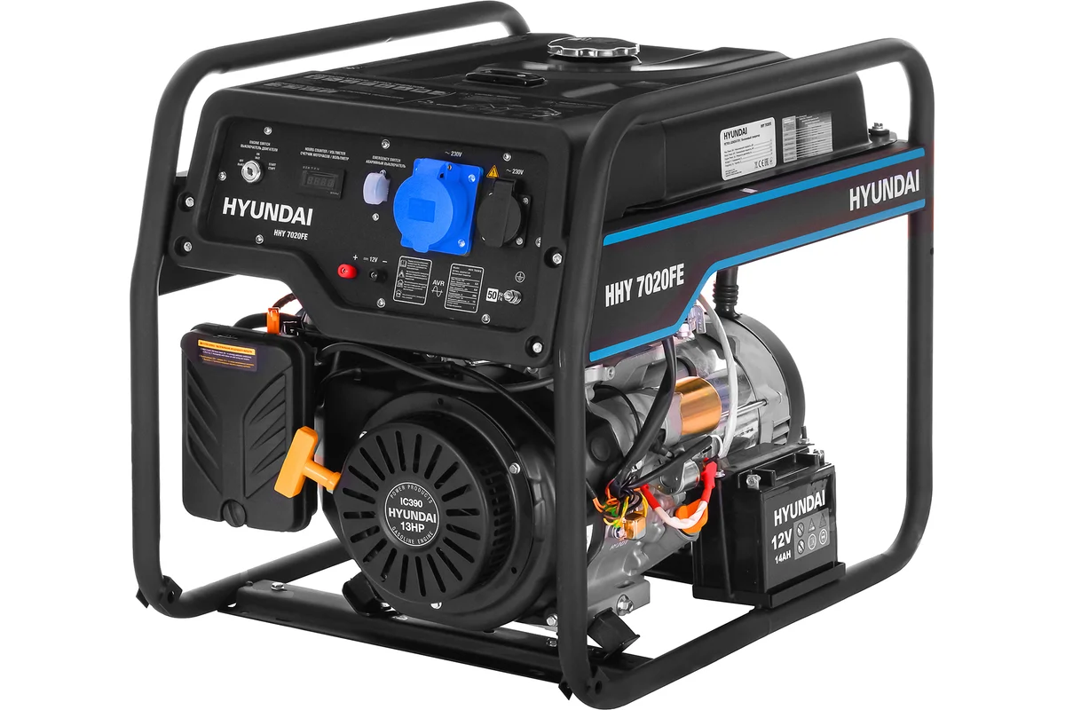 Бензиновый генератор HYUNDAI HHY 7020FE