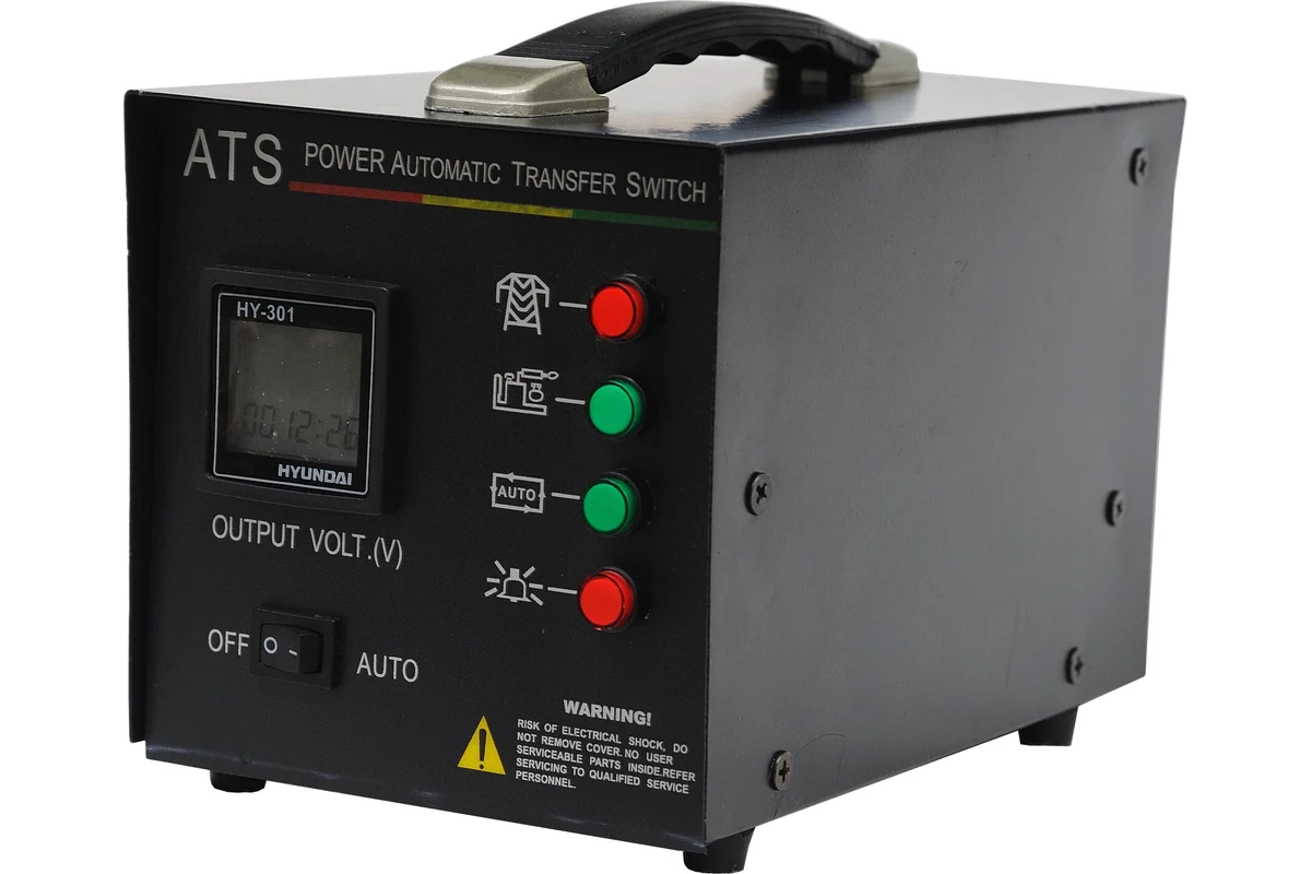 Блок автоматики для электростанций ATS15 220v Hyundai купить в Москве по отличной цене | Интернет-магазин dom-instrumentoff.ru