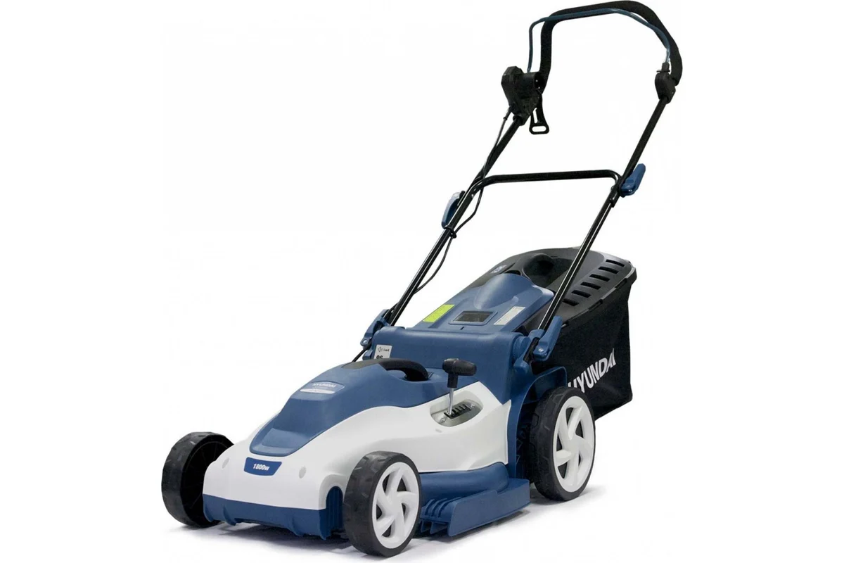 Электрическая газонокосилка HYUNDAI LE 4210 купить в Москве по отличной цене | Интернет-магазин dom-instrumentoff.ru