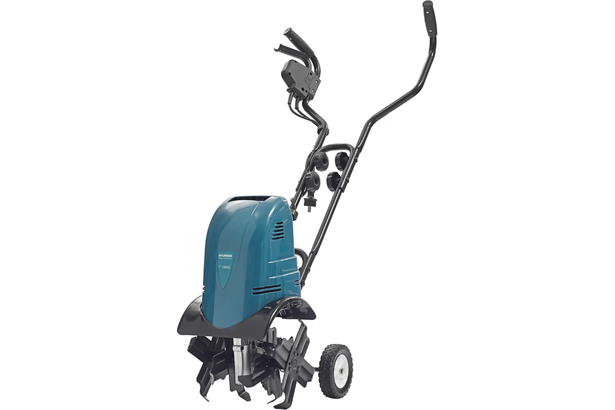Электрический культиватор Hyundai T 1500-E купить в Москве по отличной цене | Интернет-магазин dom-instrumentoff.ru
