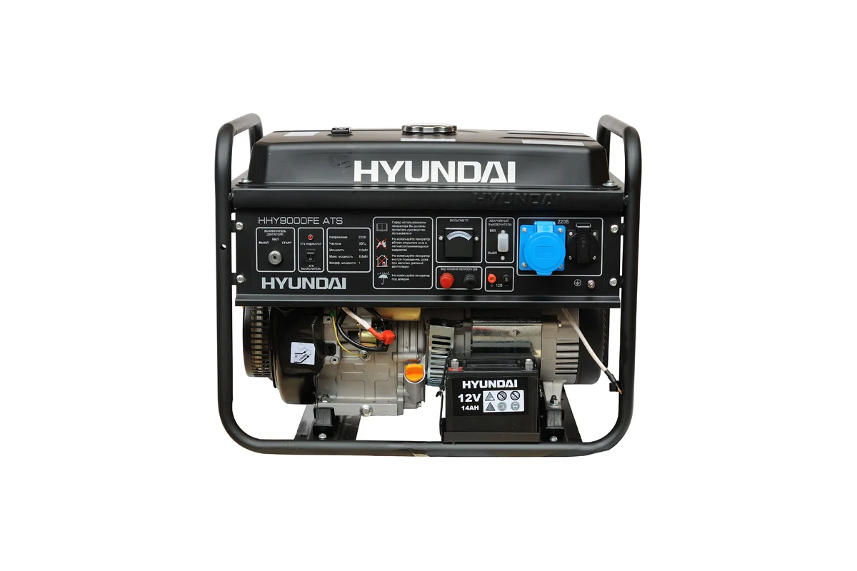 Бензиновый генератор Hyundai HHY9000FE ATS