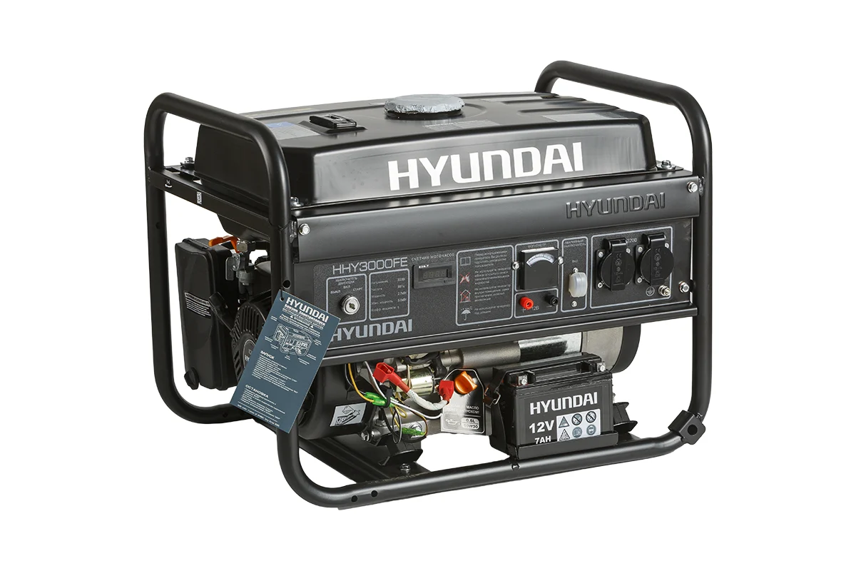 Бензиновый генератор Hyundai HHY3000FE