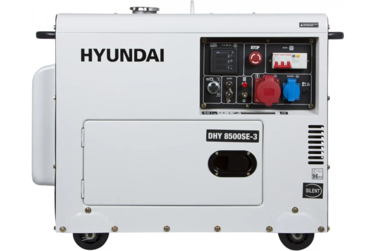 Дизельный генератор HYUNDAI DHY 8500SE-3
