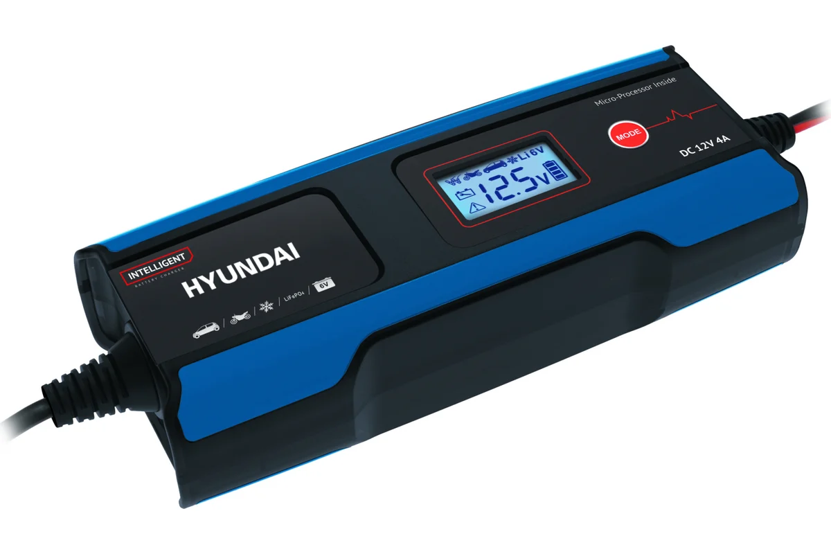 Зарядное устройство Hyundai HY 410 купить в Москве по отличной цене | Интернет-магазин dom-instrumentoff.ru