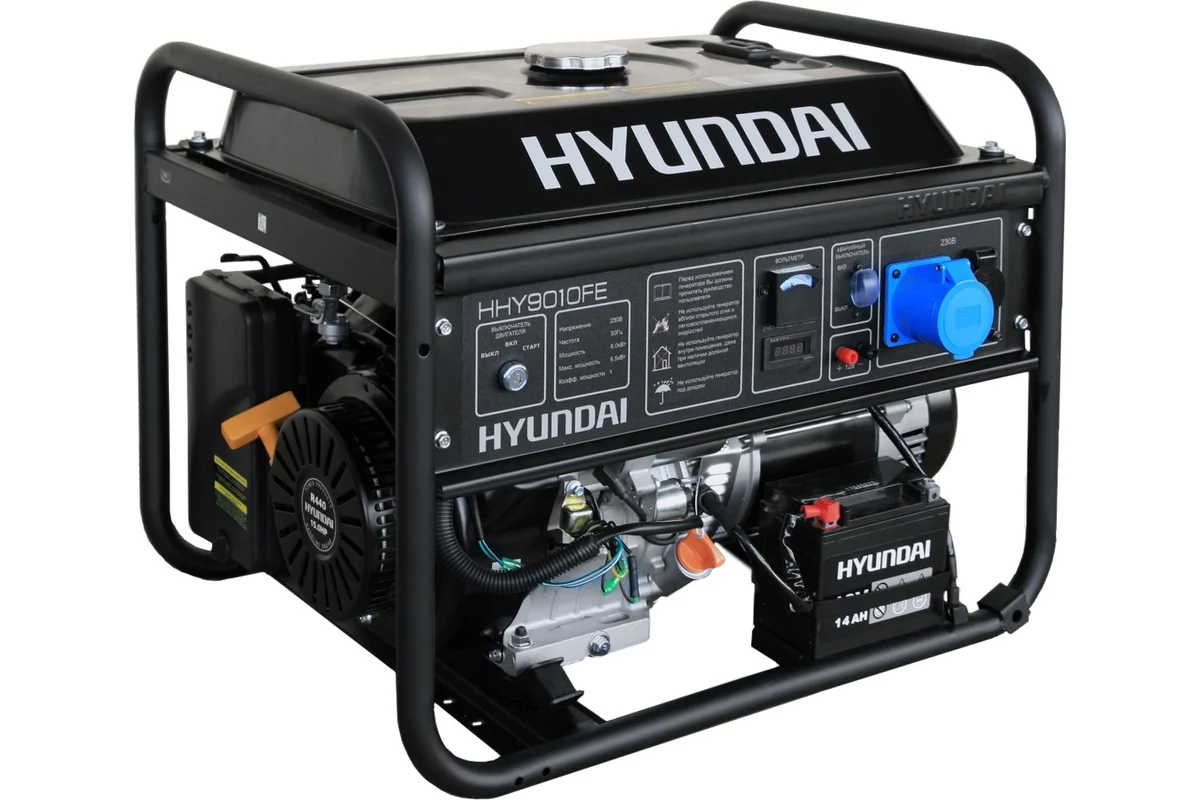 Бензиновый генератор HYUNDAI HHY 9010FE